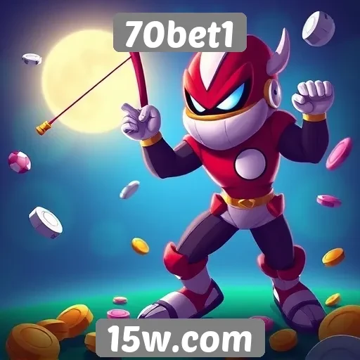 Variedade de jogos disponíveis no 70bet1